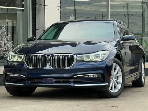 Blue 2016 BMW 7 Series 740i for sale in Indianapolis, IN