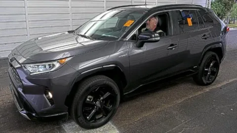 Gray 2020 Toyota RAV4 Hybrid XSE for sale in Indianapolis, IN