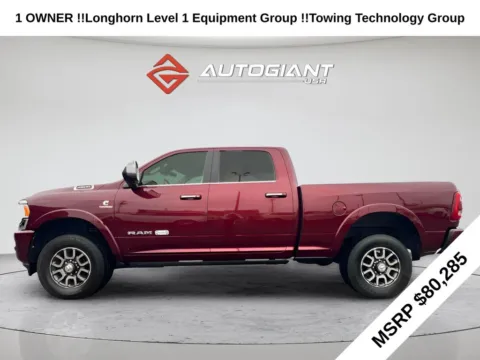 Another view of 2021 Ram 2500 Longhorn for sale in Indianapolis, IN at AutoGiant USA Indianapolis