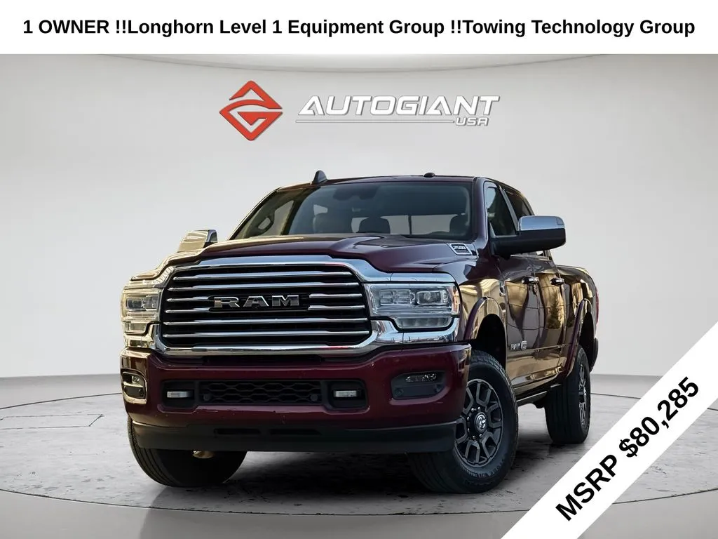 Red 2021 Ram 2500 Longhorn for sale in Indianapolis, IN