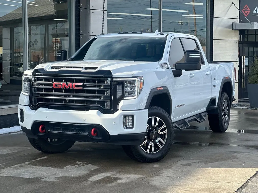 White 2022 GMC Sierra 2500HD AT4 for sale in Indianapolis, IN