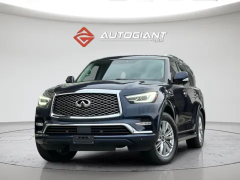 Blue 2018 INFINITI QX80 for sale in Indianapolis, IN