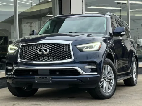 Blue 2018 INFINITI QX80 for sale in Indianapolis, IN