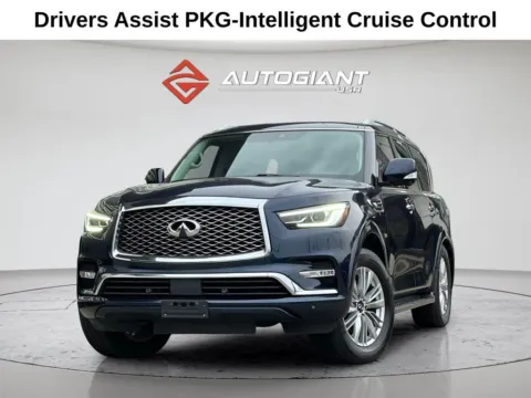 Blue 2018 INFINITI QX80 for sale in Indianapolis, IN