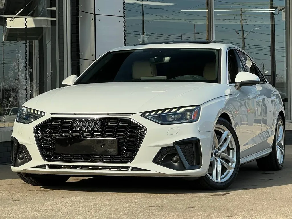 White 2020 Audi A4 45 Prestige for sale in Indianapolis, IN