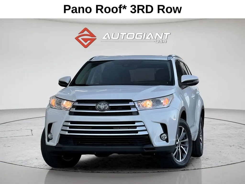 White 2018 Toyota Highlander XLE for sale in Indianapolis, IN