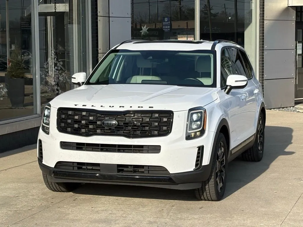 White 2021 Kia Telluride EX for sale in Indianapolis, IN