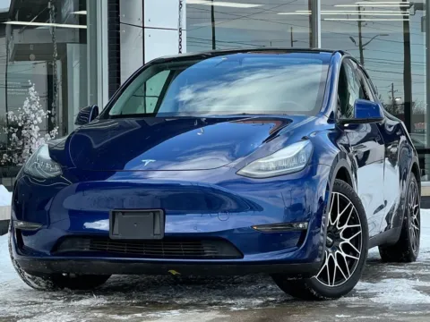 Blue 2021 Tesla Model Y Long Range for sale in Indianapolis, IN