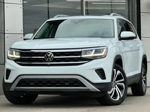 White 2021 Volkswagen Atlas 2.0T SEL Premium for sale in Indianapolis, IN