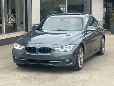 Gray 2017 BMW 3 Series 330i for sale in Indianapolis, IN