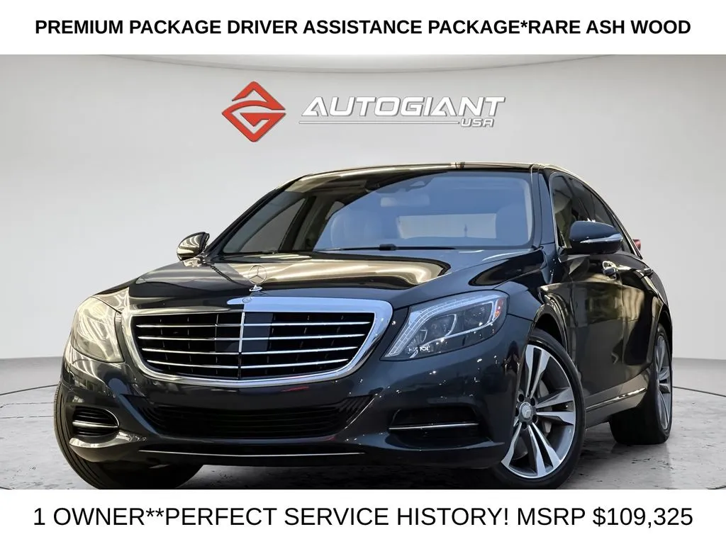 2015 Mercedes-Benz S-Class S550