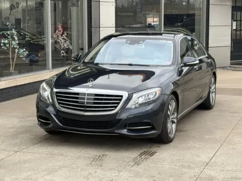Gray 2015 Mercedes-Benz S-Class S 550 for sale in Indianapolis, IN