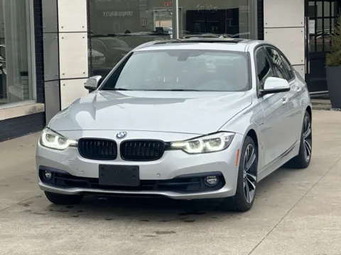 Silver 2018 BMW 3 Series 330e iPerformance for sale in Indianapolis, IN