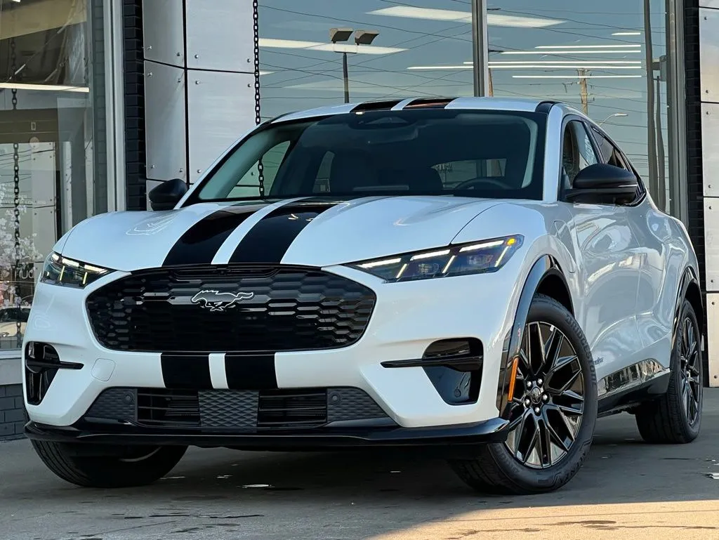 White 2025 Ford Mustang Mach-E Premium for sale in Indianapolis, IN