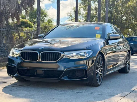 Black 2018 BMW 5 Series M550i xDrive for sale in Indianapolis, IN