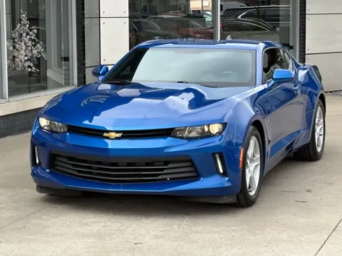 Blue 2017 Chevrolet Camaro 1LT for sale in Indianapolis, IN