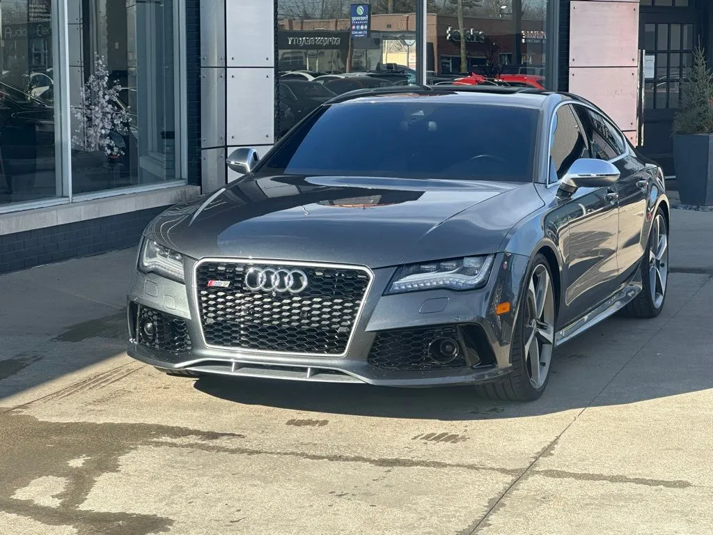 Gray 2014 Audi RS 7 4.0T Prestige for sale in Indianapolis, IN