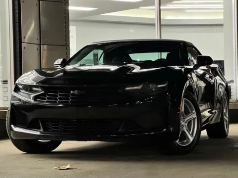 Black 2022 Chevrolet Camaro 1LT for sale in Indianapolis, IN