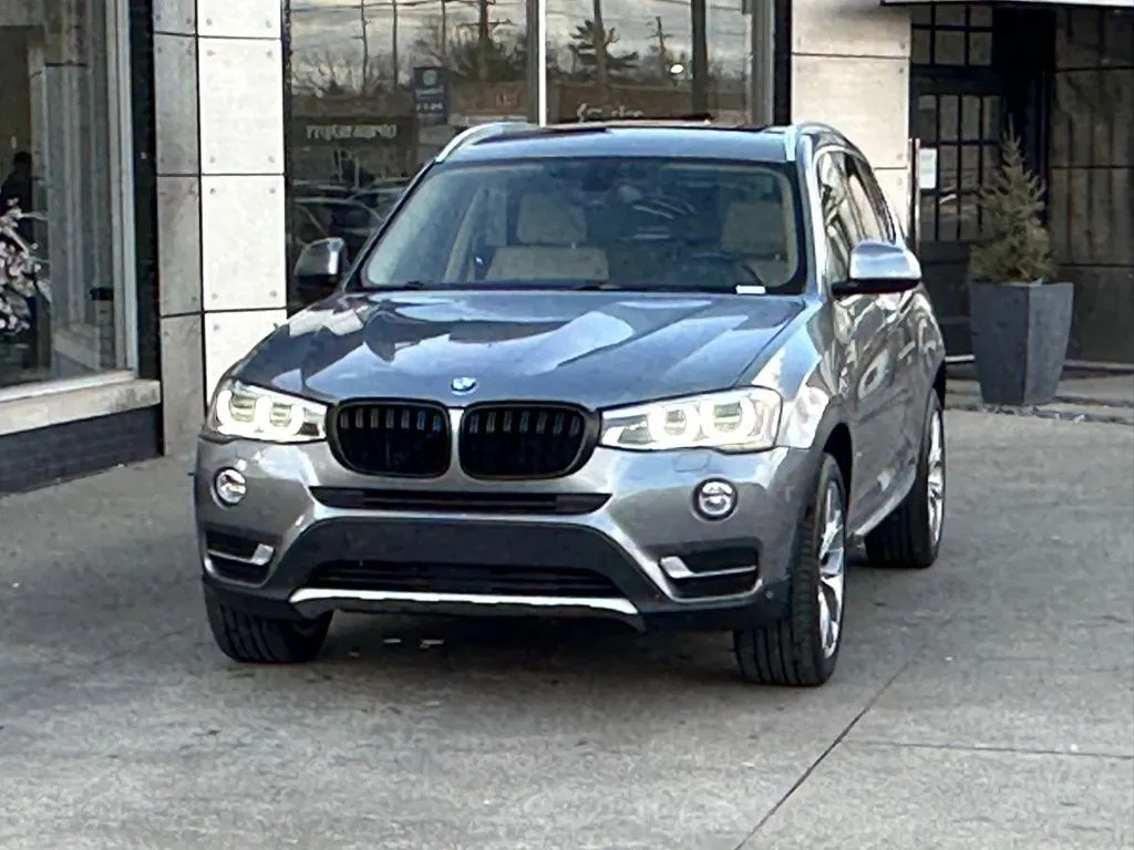 Gray 2017 BMW X3 xDrive35i for sale in Indianapolis, IN