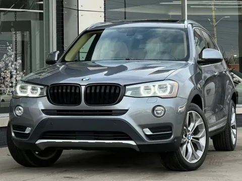Gray 2017 BMW X3 xDrive35i for sale in Indianapolis, IN