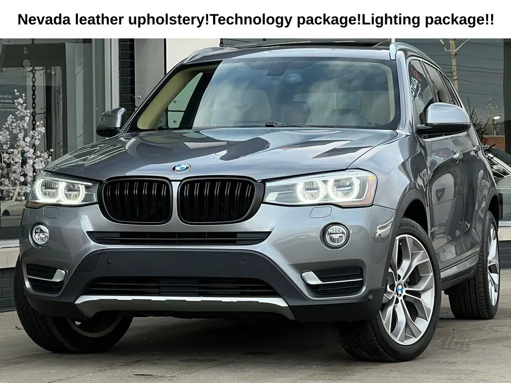 Gray 2017 BMW X3 xDrive35i for sale in Indianapolis, IN
