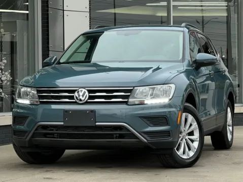 Blue 2019 Volkswagen Tiguan 2.0T SE for sale in Indianapolis, IN