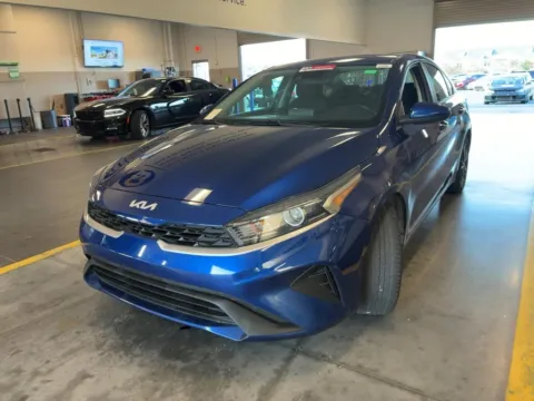 Blue 2022 Kia Forte LXS for sale in Indianapolis, IN