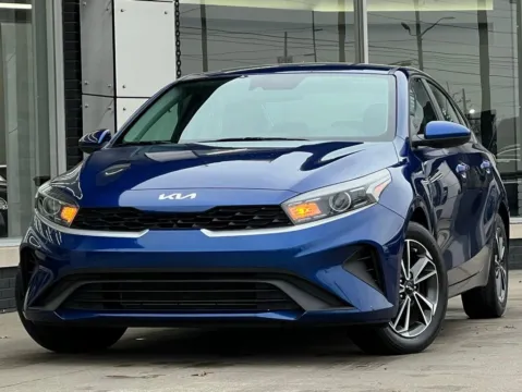 Blue 2022 Kia Forte LXS for sale in Indianapolis, IN