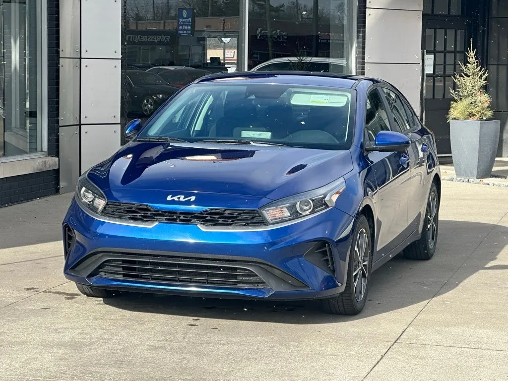 Blue 2022 Kia Forte LXS for sale in Indianapolis, IN