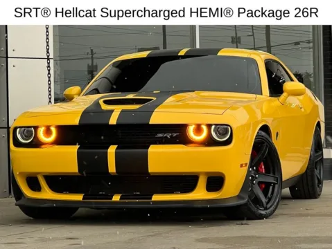 Yellow 2017 Dodge Challenger SRT Hellcat for sale in Indianapolis, IN