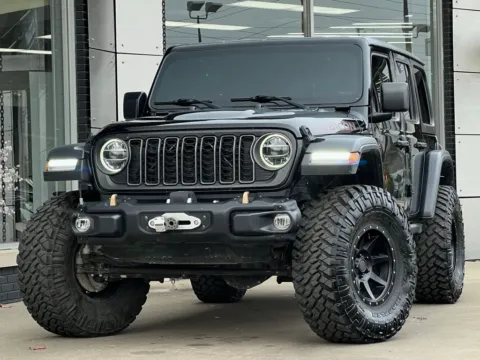 Black 2018 Jeep Wrangler Unlimited Rubicon for sale in Indianapolis, IN