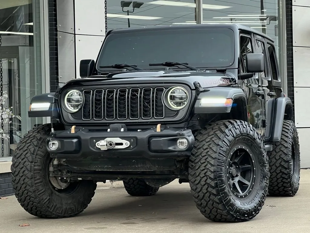 Black 2018 Jeep Wrangler Unlimited Rubicon for sale in Indianapolis, IN
