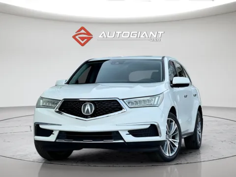 White 2017 Acura MDX 3.5L for sale in Indianapolis, IN