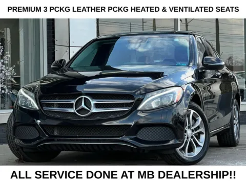 Black 2017 Mercedes-Benz C-Class C 300 for sale in Indianapolis, IN