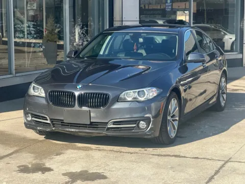 Gray 2016 BMW 5 Series 528i xDrive for sale in Indianapolis, IN