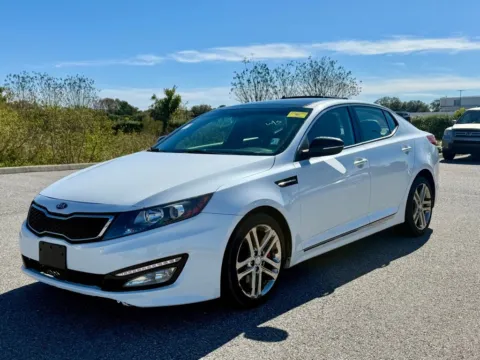 White 2013 Kia Optima SX for sale in Indianapolis, IN