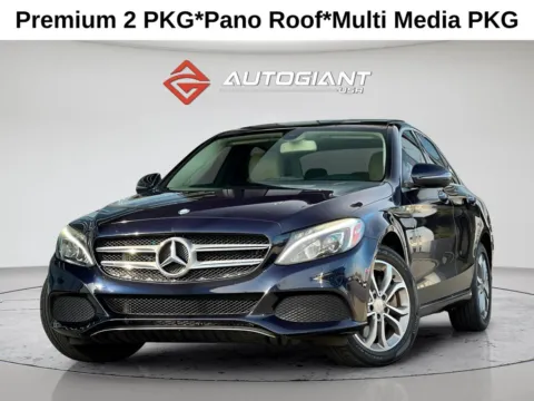 Blue 2016 Mercedes-Benz C-Class C 300 for sale in Indianapolis, IN