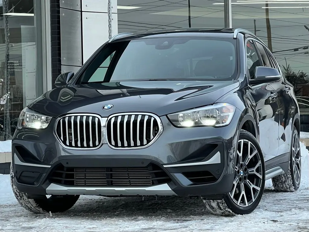 Gray 2021 BMW X1 xDrive28i for sale in Indianapolis, IN
