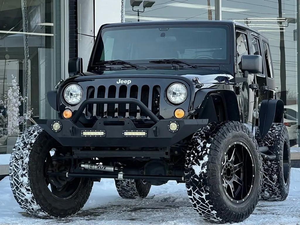 Black 2017 Jeep Wrangler Unlimited Sport for sale in Indianapolis, IN