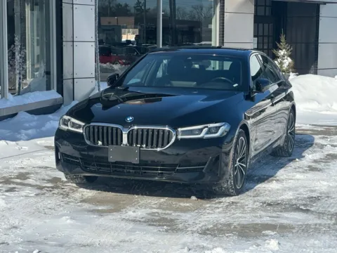 Black 2023 BMW 5 Series 530e iPerformance for sale in Indianapolis, IN