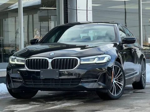 Black 2023 BMW 5 Series 530e iPerformance for sale in Indianapolis, IN