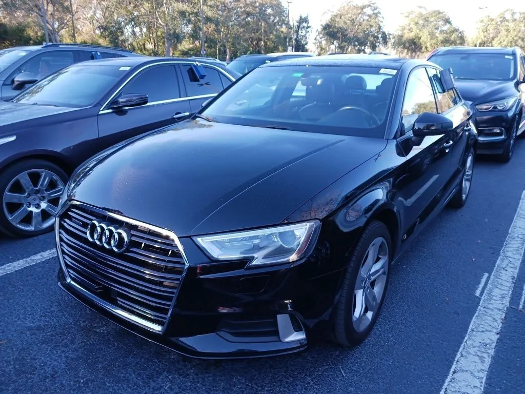 Black 2018 Audi A3 2.0T Premium for sale in Indianapolis, IN