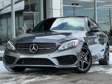 Gray 2017 Mercedes-Benz C-Class C 43 AMG for sale in Indianapolis, IN