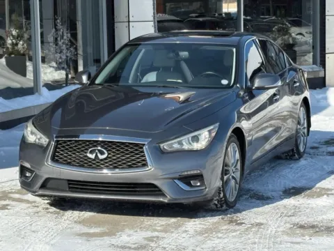 Gray 2020 INFINITI Q50 3.0t LUXE for sale in Indianapolis, IN