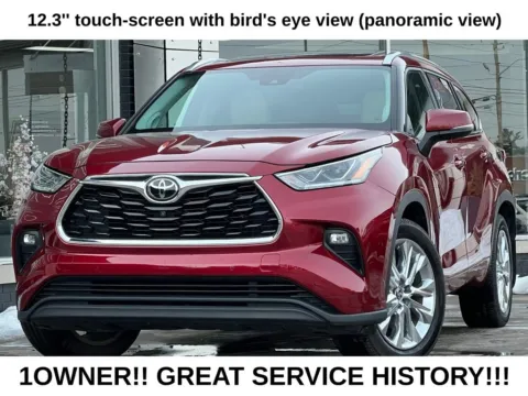 Red 2020 Toyota Highlander Limited for sale in Indianapolis, IN