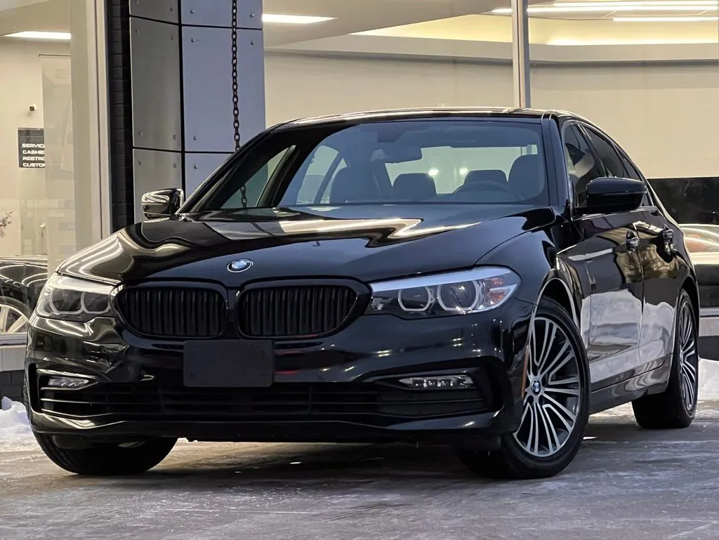 Black 2018 BMW 5 Series 540i xDrive for sale in Indianapolis, IN