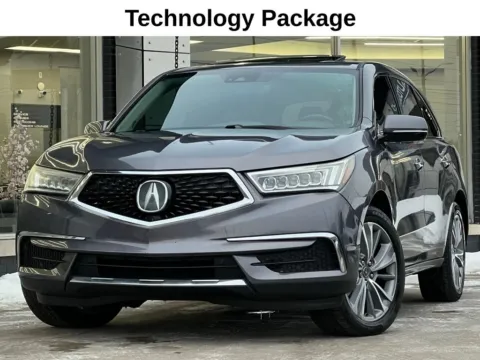 Gray 2017 Acura MDX 3.5L for sale in Indianapolis, IN