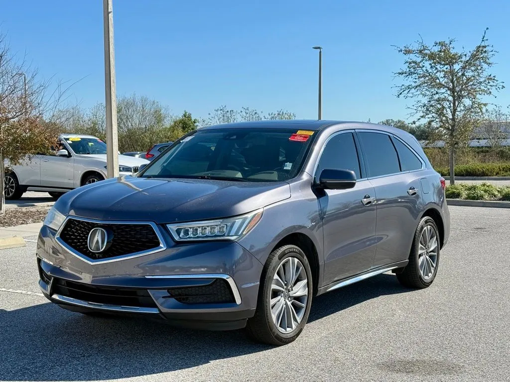 Gray 2017 Acura MDX 3.5L for sale in Indianapolis, IN