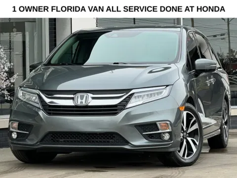 Beige 2018 Honda Odyssey Elite for sale in Indianapolis, IN