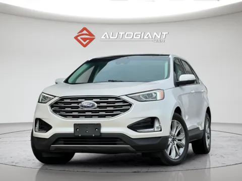 White 2019 Ford Edge Titanium for sale in Indianapolis, IN
